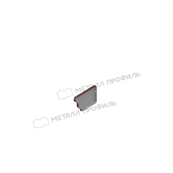 Заглушка желоба 120х86 левая (ПЭ-01-RR32-0.5) по цене 470 тнг., приобрести в Атырау.